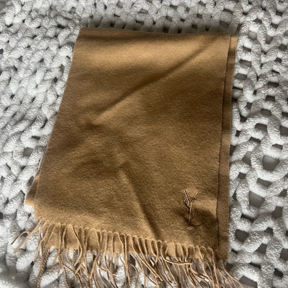 YSL WOOL SCARF